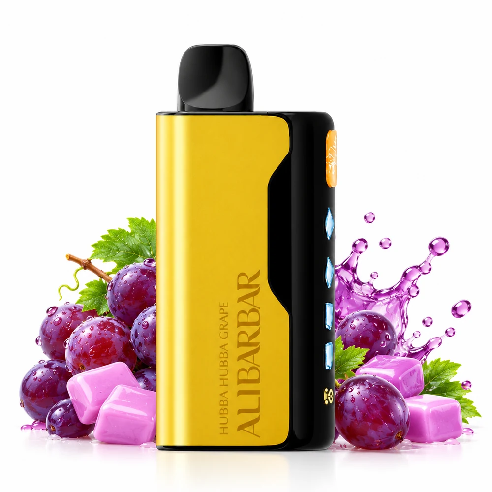 ALIBARBAR ICE ADJUST 12000 Hubba Hubba Grape flavour